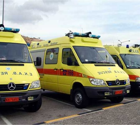 Photo of ambulances