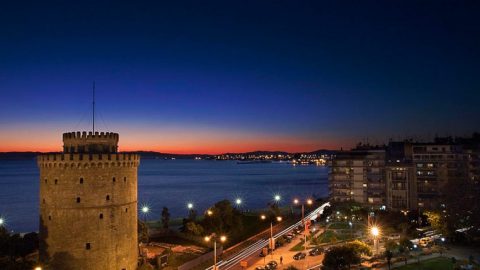 Thessaloniki from above